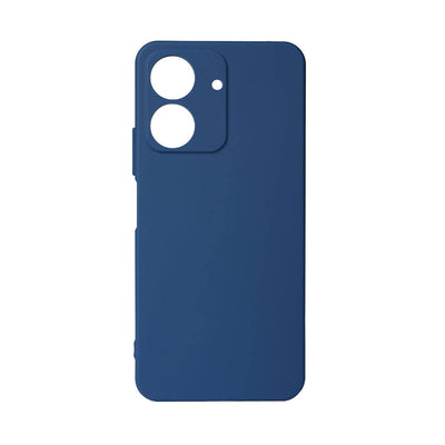 Xiaomi Poco C65 Kılıf Zore Biye Silikon Lacivert