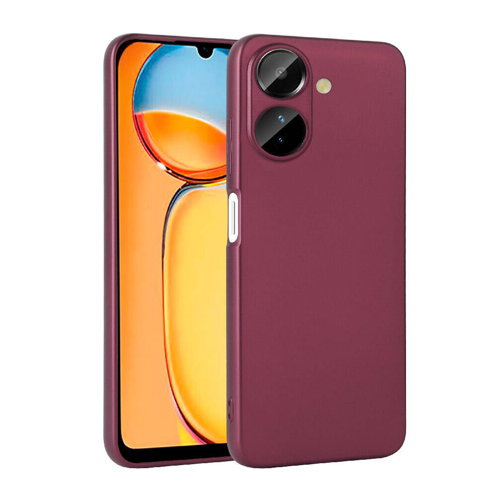 Xiaomi Poco C65 Kılıf Zore Premier Silikon Kapak Gold