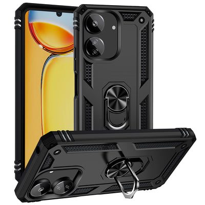 Xiaomi Poco C65 Kılıf Zore Vega Kapak Mavi