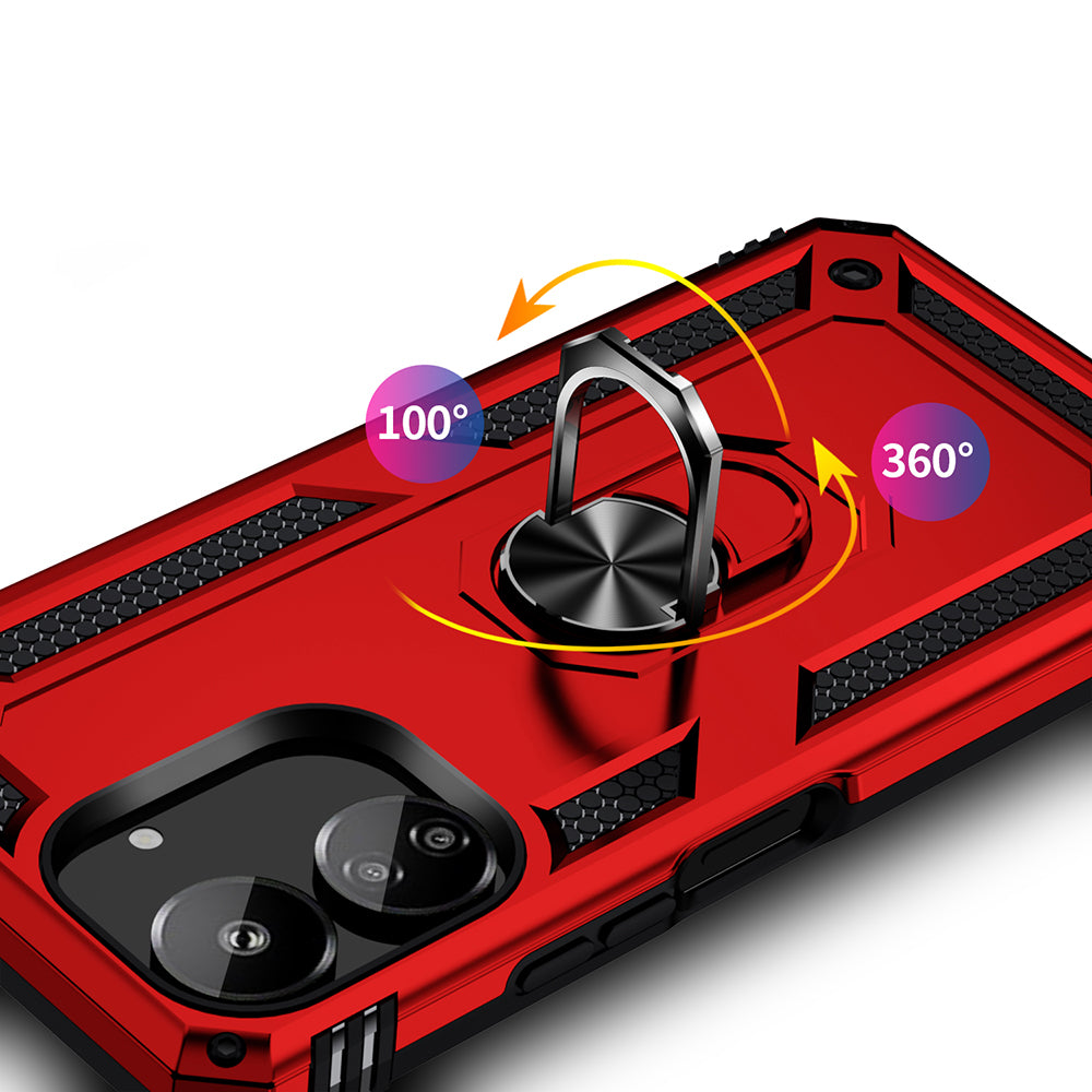 Xiaomi Poco C65 Kılıf Zore Vega Kapak Mavi