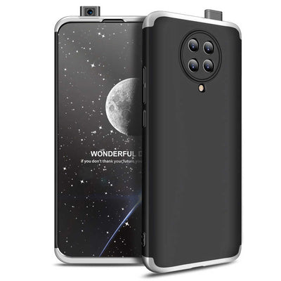 Xiaomi Poco F2 Pro Kılıf Zore Ays Kapak Siyah-Gri