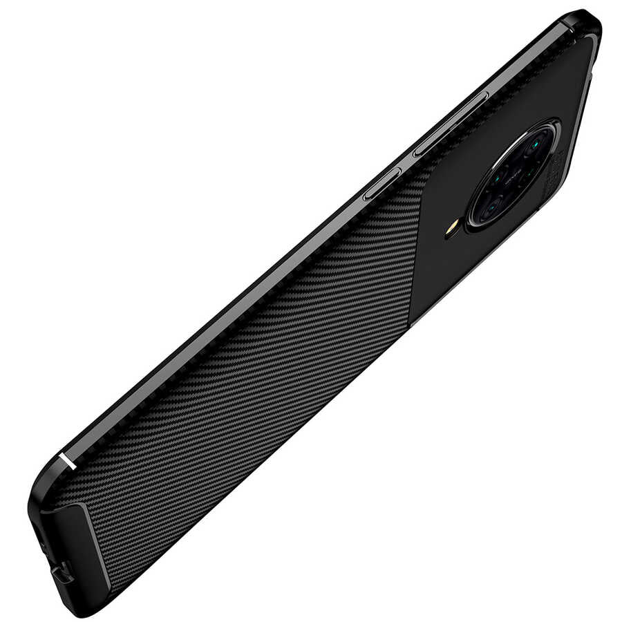 Xiaomi Poco F2 Pro Kılıf Zore Negro Silikon Kapak Lacivert