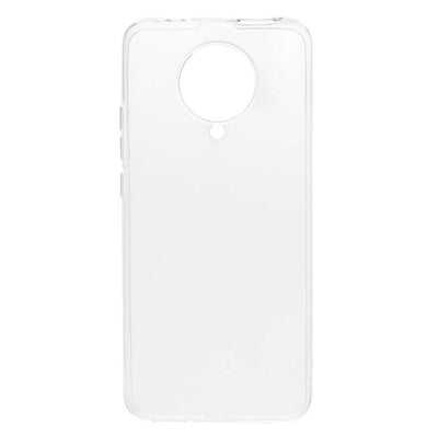 Xiaomi Poco F2 Pro Kılıf Zore Süper Silikon Kapak Renksiz