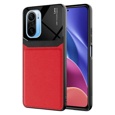 Xiaomi Poco F3 Kılıf Zore Emiks Kapak Kırmızı