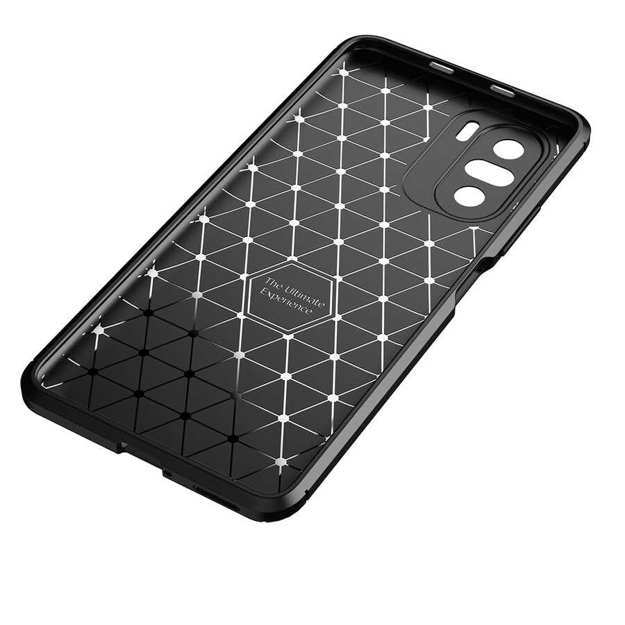 Xiaomi Poco F3 Kılıf Zore Negro Silikon Kapak Lacivert