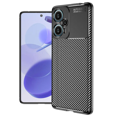 Xiaomi Poco F5 Kılıf Zore Negro Silikon Kapak Siyah