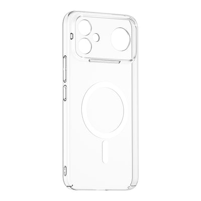Xiaomi Poco F8 Ultra Kamera Korumalı M-Safe Şarj Özellikli Şeffaf Zore London Sert PC Kapak