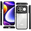 Xiaomi Poco F8 Ultra Kılıf Kamera Korumalı Şeffaf Arka Yüzey Zore New Roll Kapak Siyah