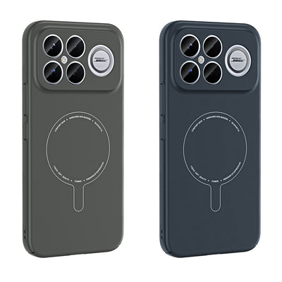 Xiaomi Poco F8 Ultra Kılıf M-Safe Şarj Özellikli Kamera Korumalı Zore Elio Sert PC Kapak