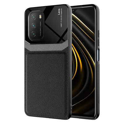 Xiaomi Poco M3 Kılıf Zore Emiks Kapak Siyah