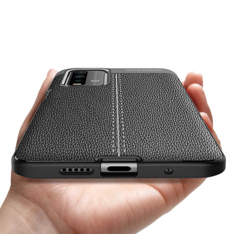 Xiaomi Poco M3 Kılıf Zore Niss Silikon Kapak Kırmızı