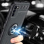 Xiaomi Poco M3 Kılıf Zore Ravel Silikon Kapak Siyah-Kırmızı