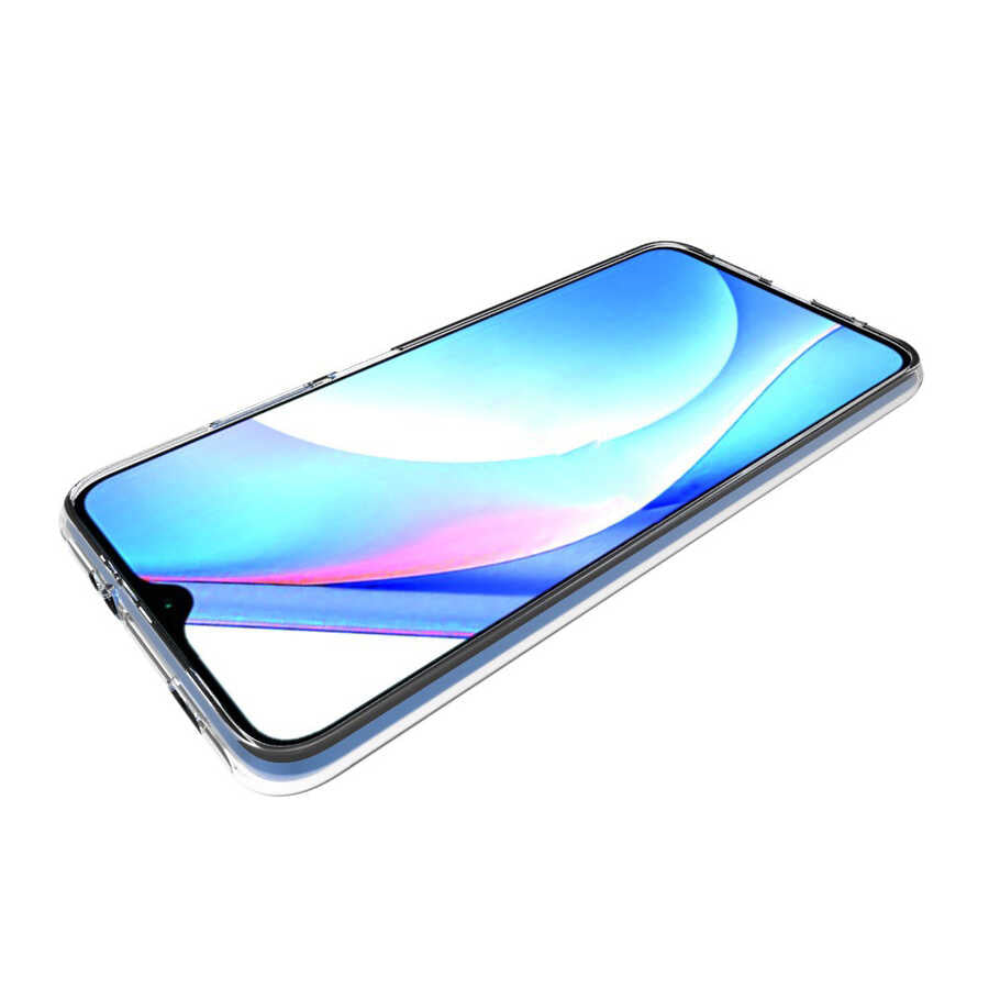 Xiaomi Poco M3 Kılıf Zore Süper Silikon Kapak Renksiz