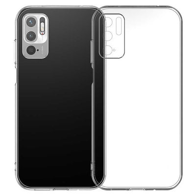 Xiaomi Poco M3 Pro Kılıf Zore Kamera Korumalı Süper Silikon Kapak Renksiz