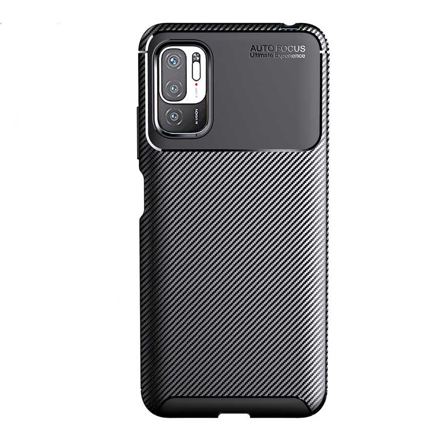 Xiaomi Poco M3 Pro Kılıf Zore Negro Silikon Kapak Siyah