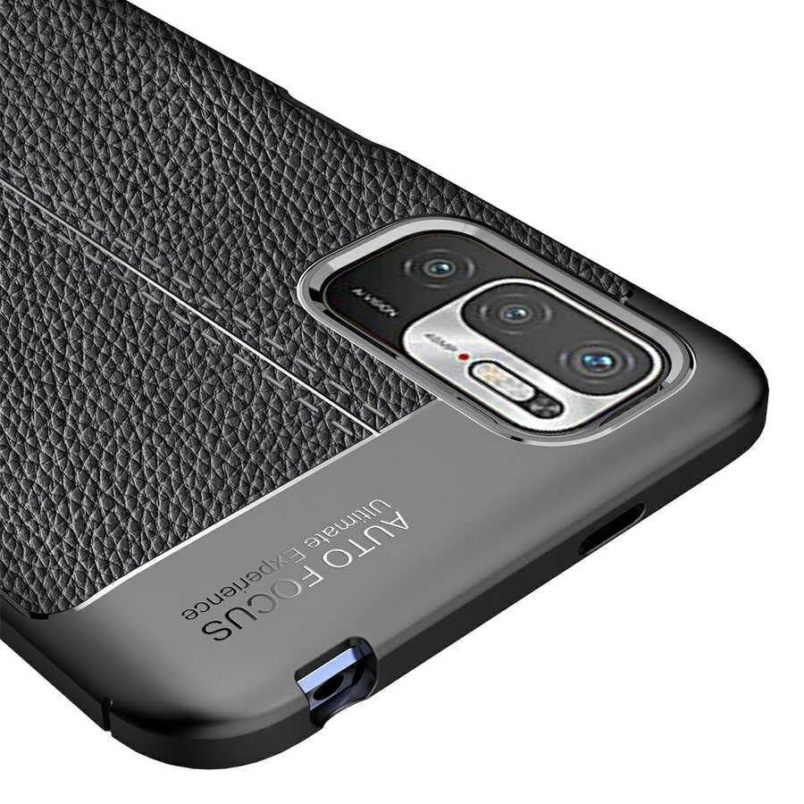 Xiaomi Poco M3 Pro Kılıf Zore Niss Silikon Kapak Siyah