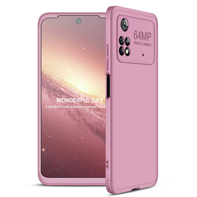 Xiaomi Poco M4 Pro 4G Kılıf Zore Ays Kapak Rose Gold