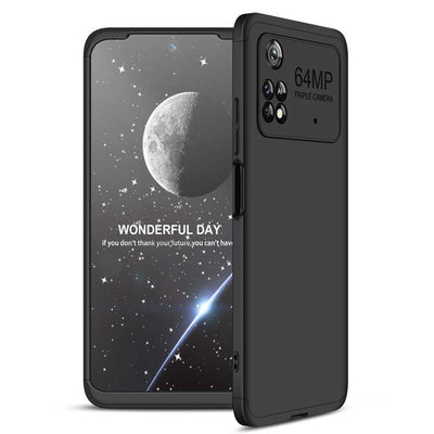 Xiaomi Poco M4 Pro 4G Kılıf Zore Ays Kapak Siyah