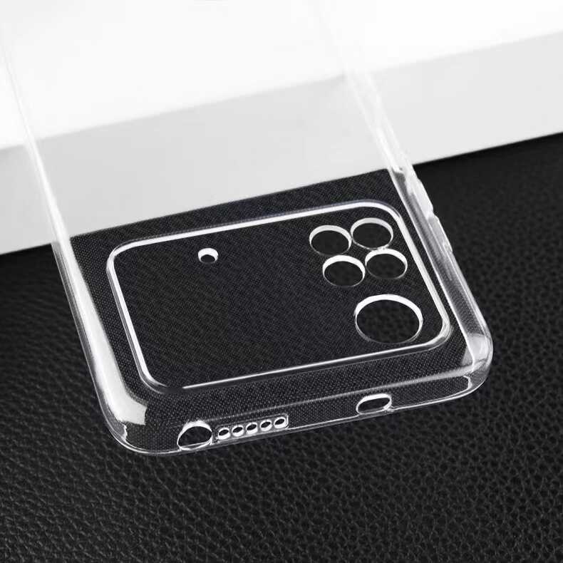 Xiaomi Poco M4 Pro 4G Kılıf Zore Süper Silikon Kapak Renksiz