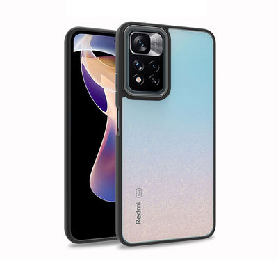 Xiaomi Poco M4 Pro 5G Kılıf Zore Flora Kapak Rose Gold