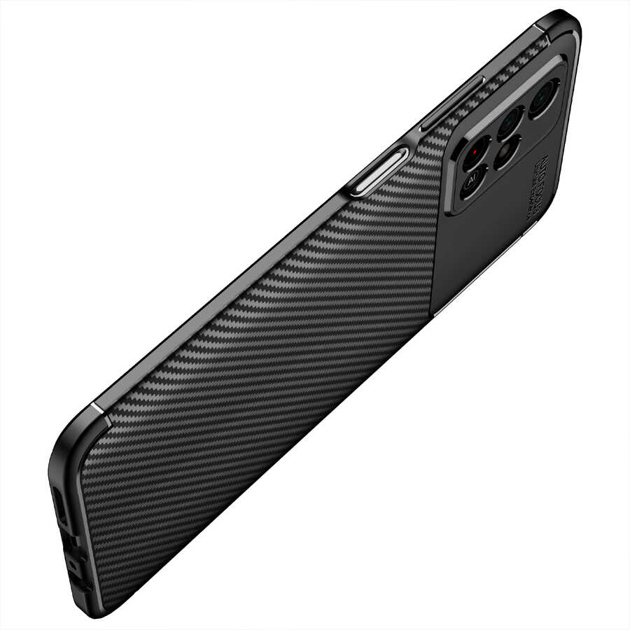 Xiaomi Poco M4 Pro 5G Kılıf Zore Negro Silikon Kapak Lacivert