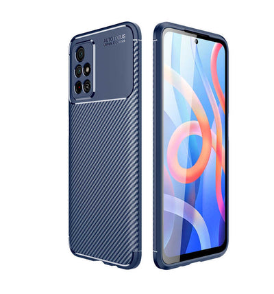 Xiaomi Poco M4 Pro 5G Kılıf Zore Negro Silikon Kapak Lacivert