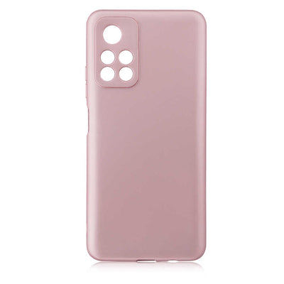 Xiaomi Poco M4 Pro 5G Kılıf Zore Premier Silikon Kapak Rose Gold