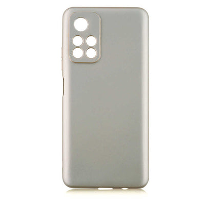 Xiaomi Poco M4 Pro 5G Kılıf Zore Premier Silikon Kapak Gold