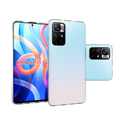 Xiaomi Poco M4 Pro 5G Kılıf Zore Süper Silikon Kapak Renksiz