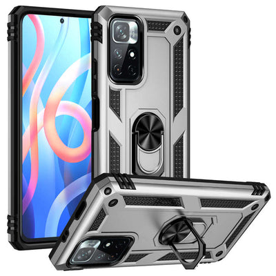 Xiaomi Poco M4 Pro 5G Kılıf Zore Vega Kapak Gri