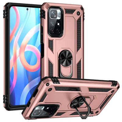 Xiaomi Poco M4 Pro 5G Kılıf Zore Vega Kapak Rose Gold