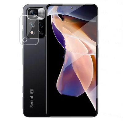 Xiaomi Poco M4 Pro 5G Zore Nano Kamera Koruyucu Renksiz