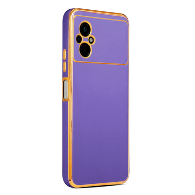 Xiaomi Poco M5 Kılıf Zore Bark Kapak Derin Mor