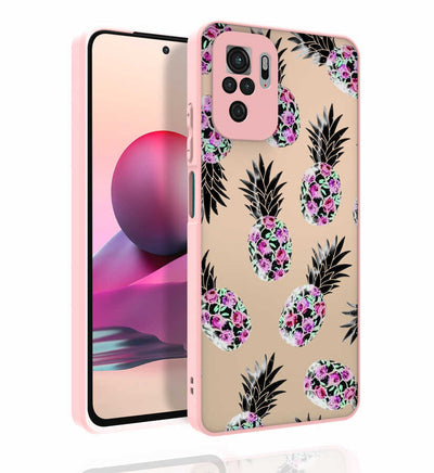Xiaomi Poco M5S Kılıf Desenli Kamera Korumalı Parlak Zore Nora Kapak