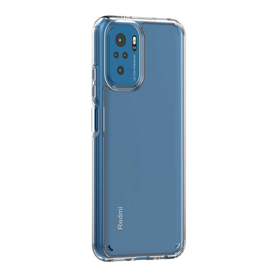 Xiaomi Poco M5S Kılıf Zore Coss Kapak Renksiz