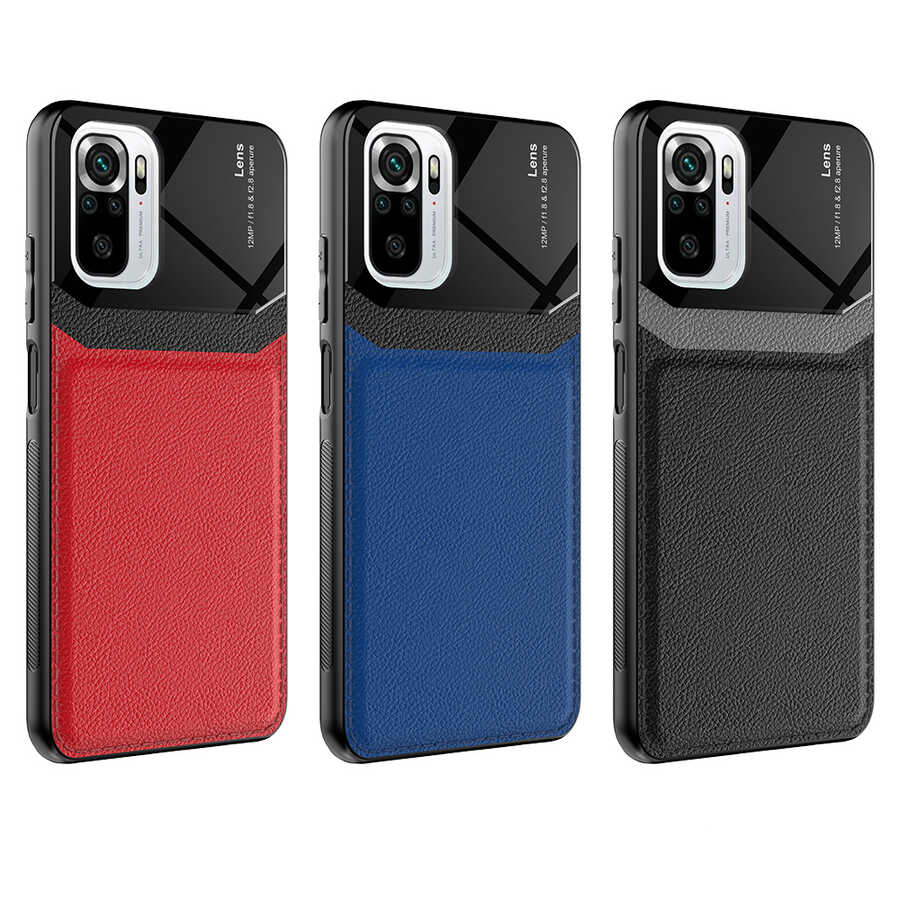 Xiaomi Poco M5S Kılıf Zore Emiks Kapak Siyah