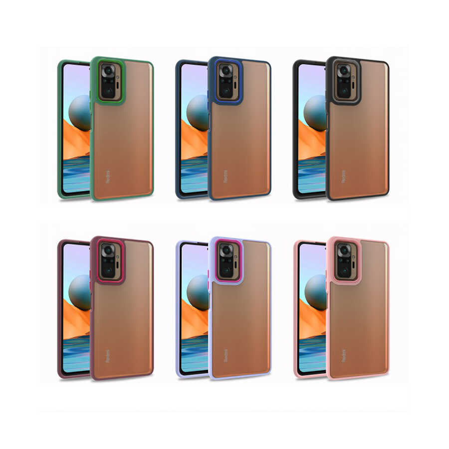 Xiaomi Poco M5S Kılıf Zore Flora Kapak Siyah