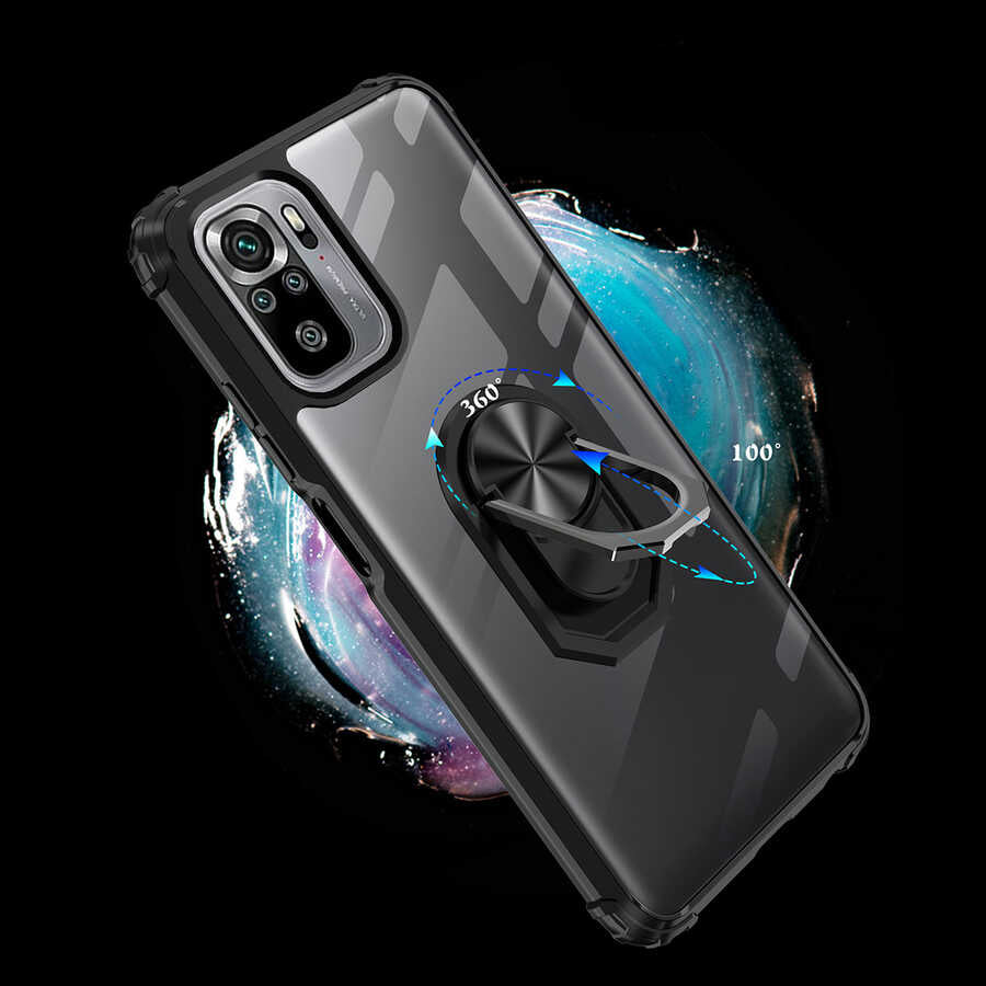 Xiaomi Poco M5S Kılıf Zore Mola Kapak Lacivert