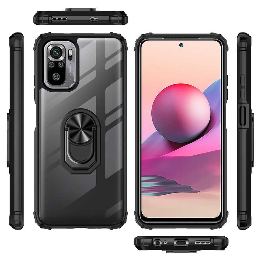 Xiaomi Poco M5S Kılıf Zore Mola Kapak Lacivert