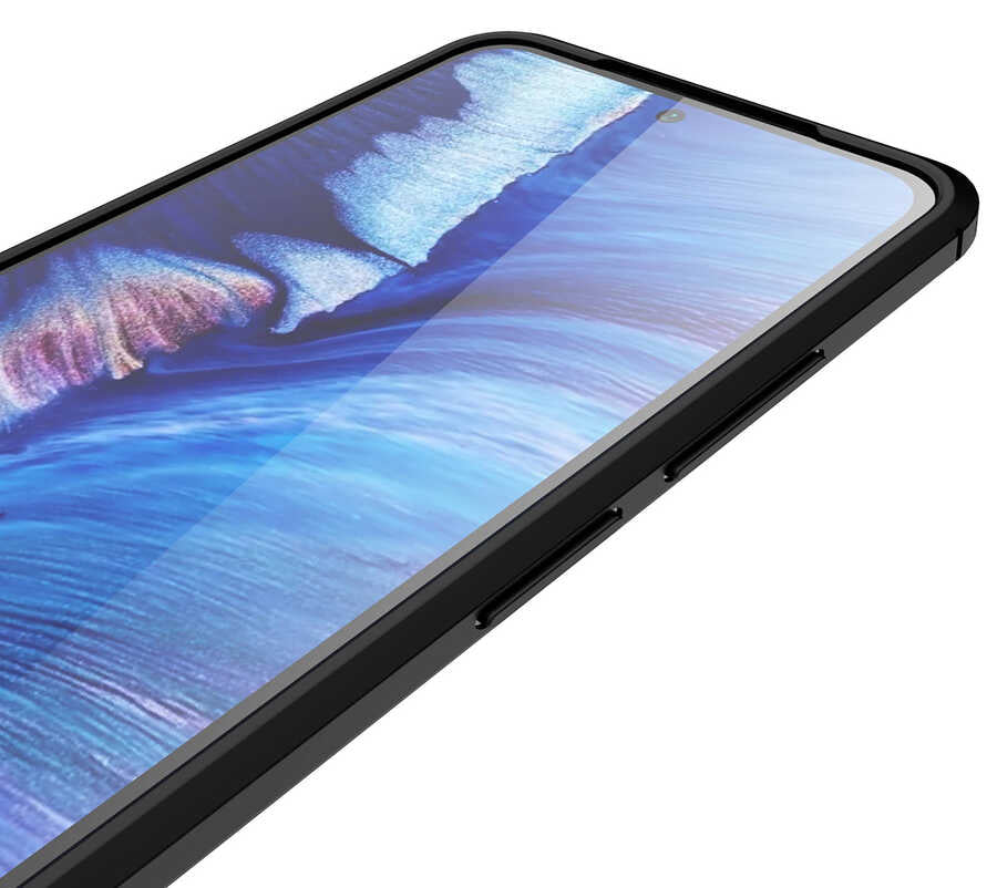 Xiaomi Poco M5S Kılıf Zore Niss Silikon Kapak Lacivert