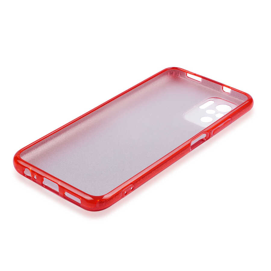 Xiaomi Poco M5S Kılıf Zore Shining Silikon Mavi