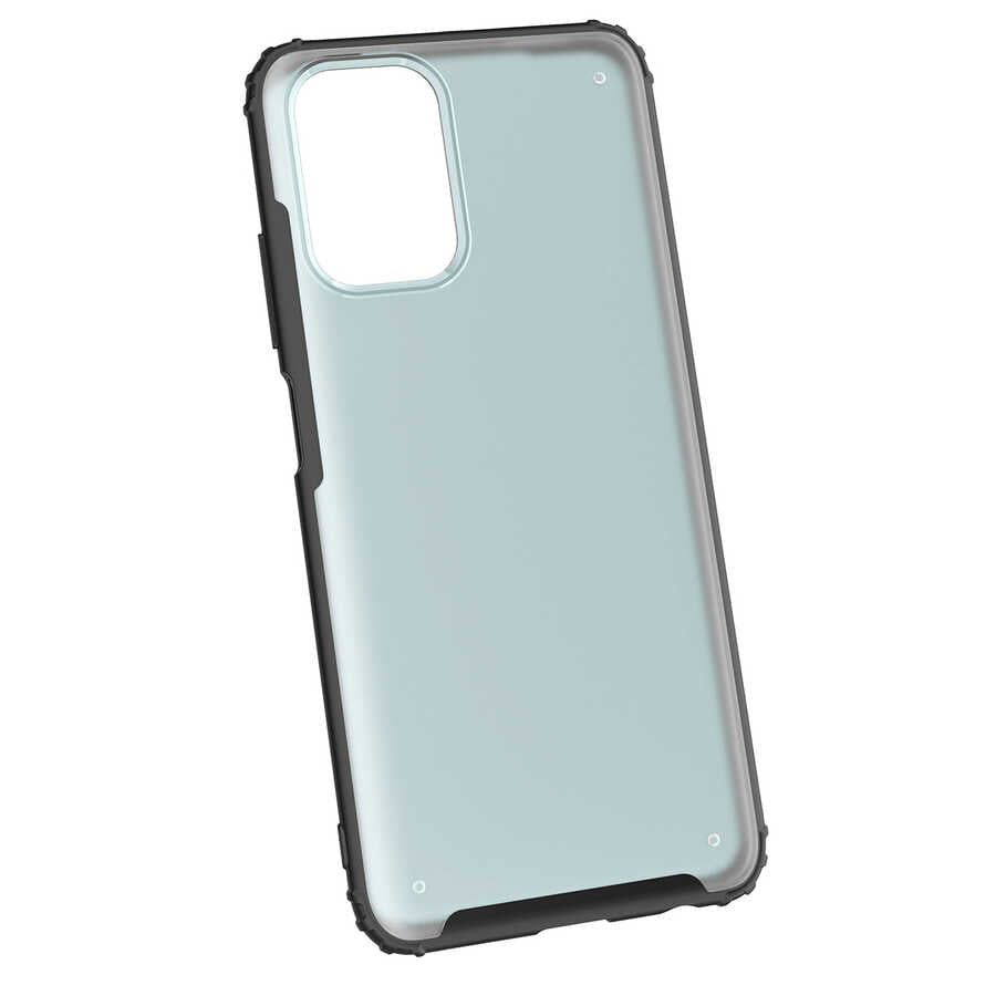 Xiaomi Poco M5S Kılıf Zore Volks Kapak Siyah