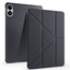 Xiaomi Poco Pad Kılıf Zore Tri Folding Kalem Bölmeli Standlı Kılıf Siyah