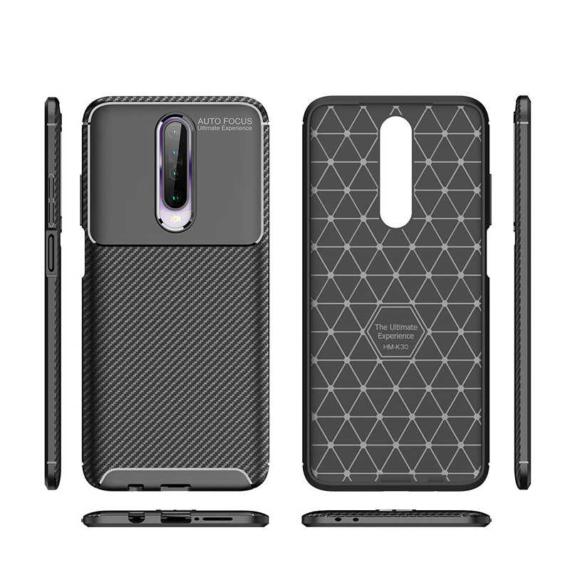 Xiaomi Poco X2 Kılıf Zore Negro Silikon Kapak Siyah