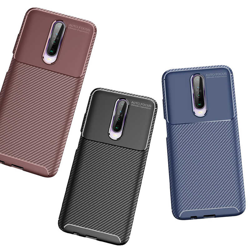 Xiaomi Poco X2 Kılıf Zore Negro Silikon Kapak Lacivert