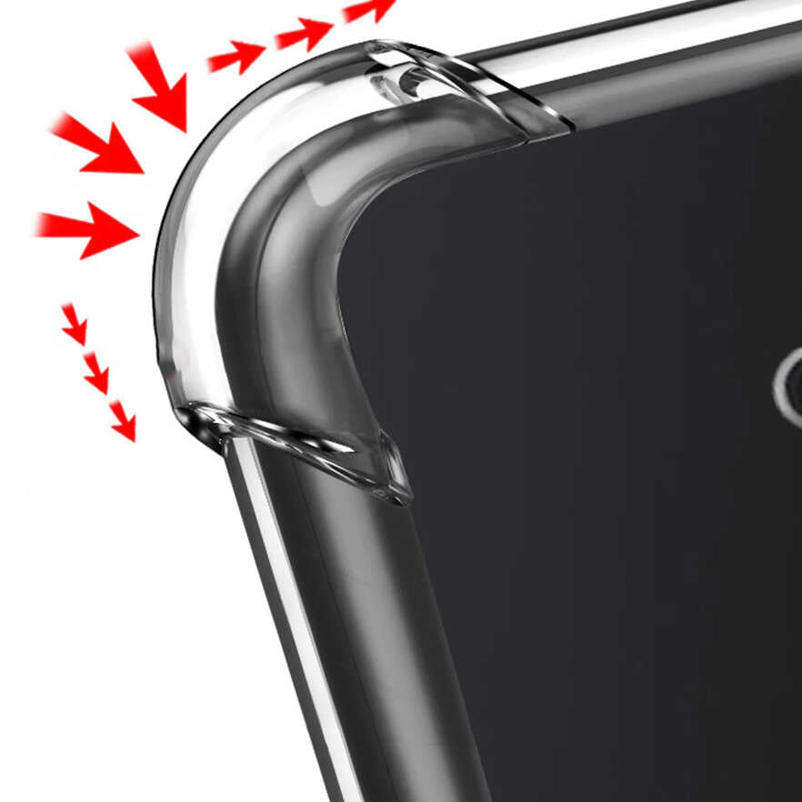 Xiaomi Poco X3 GT Kılıf Zore Nitro Anti Shock Silikon Renksiz