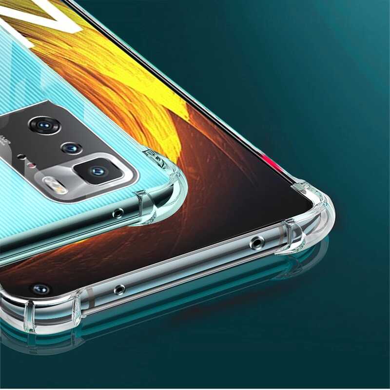 Xiaomi Poco X3 GT Kılıf Zore Nitro Anti Shock Silikon Renksiz