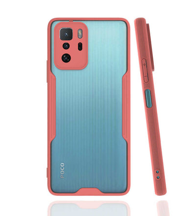 Xiaomi Poco X3 GT Kılıf Zore Parfe Kapak Pembe