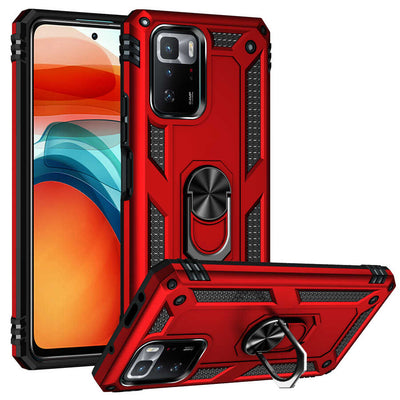 Xiaomi Poco X3 GT Kılıf Zore Vega Kapak Kırmızı