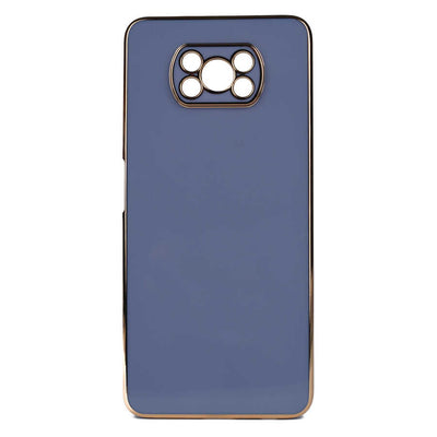 Xiaomi Poco X3 Kılıf Zore Bark Kapak Mavi Açık